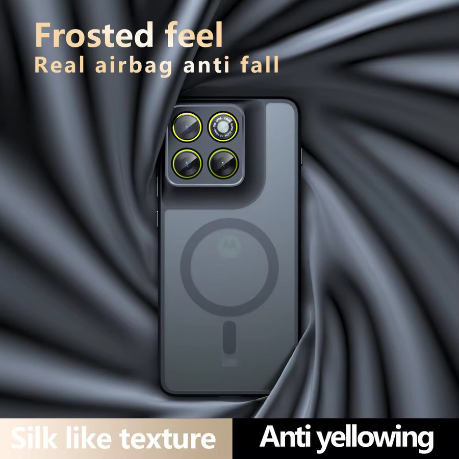 Motorola Signature MagSafe magnetische Acryl-Hülle für Moto Edge 70 Ultra und X70 Air Pro, transparent, matt und stoßfest - Bild 5