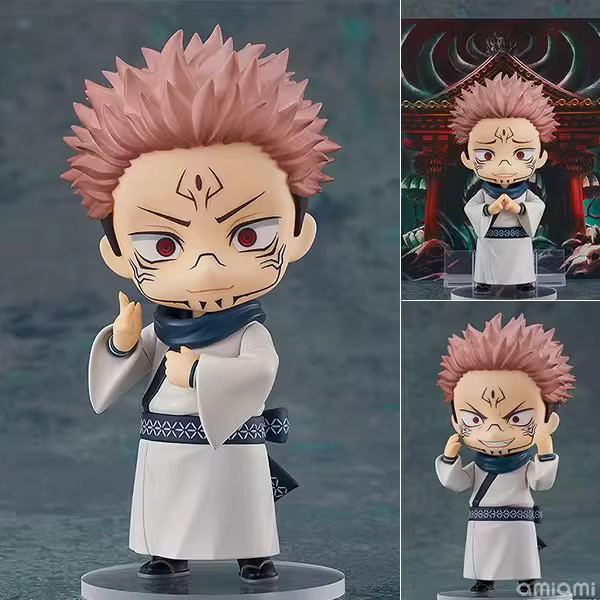 Bandai Jujutsu Kaisen Nendoroid Q-Version Figuren, Itadori Yuji, Gojo Satoru, Ryomen Sukuna, Fushiguro Megumi - Bild 2