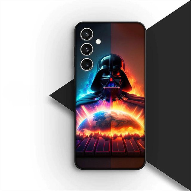 Handyhülle Darths Wars Jedi und Sith Design für Samsung Galaxy S22 S21 S20 FE Ultra Plus A17 A15 A16 A25 A57 A37 Multicolor - Bild 1