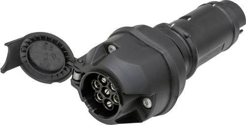 SecoRüt LED-Beleuchtungsadapter Schwarz Steckdose 7polig zu Stecker 7polig - Bild 1