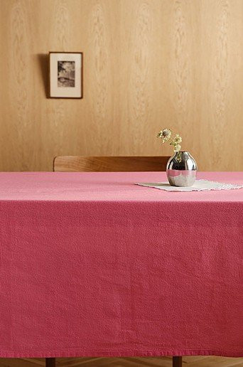 Jotex Tischdecke BOLD in Pink aus Baumwolle, einfarbig - Bild 1