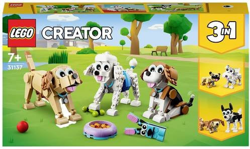 LEGO Creator 31137 Niedliche Hunde Bausatz für Kinder ab 7 Jahren - Bild 1