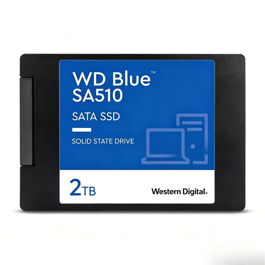 Western Digital SA510 SSD Interne SATA 3.0 Solid-State-Drive 2,5 Zoll in Blau für Laptop und Desktop - Bild 7