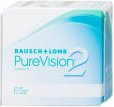 Bausch & Lomb PureVision 2 Monatslinsen, 6 Linsen - Bild 1
