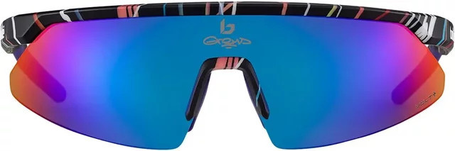 Bollé Micro Edge Sonnenbrille, Halbrand, Wrap, Kunststoff, Multicolour, Unisex - Bild 1