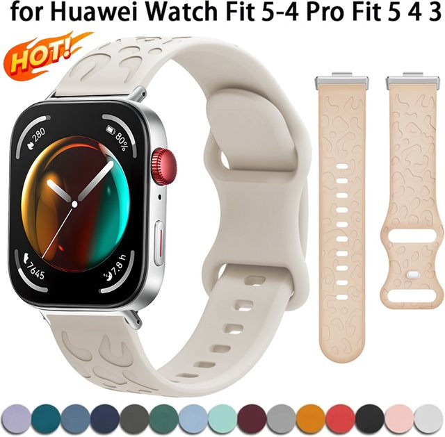 FancyWrist Uhrenarmband Silikon, Bunt, Smartwatch-Band - Bild 1