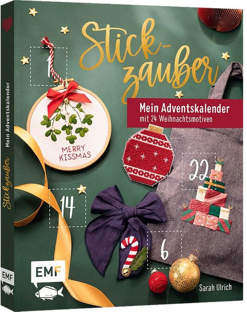 Mein Adventskalender-Buch - Stickzauber von Sarah Ulrich, Ratgeber - Bild 1