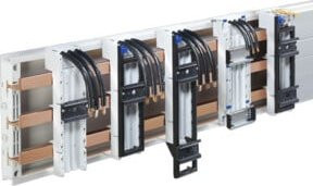 Rittal OM-Adapter 25A 690V AWG 12 SV 9340.400 in Grau, Breite: 9,0 cm, Höhe: 20,8 cm, Tiefe: 5,0 cm - Bild 1