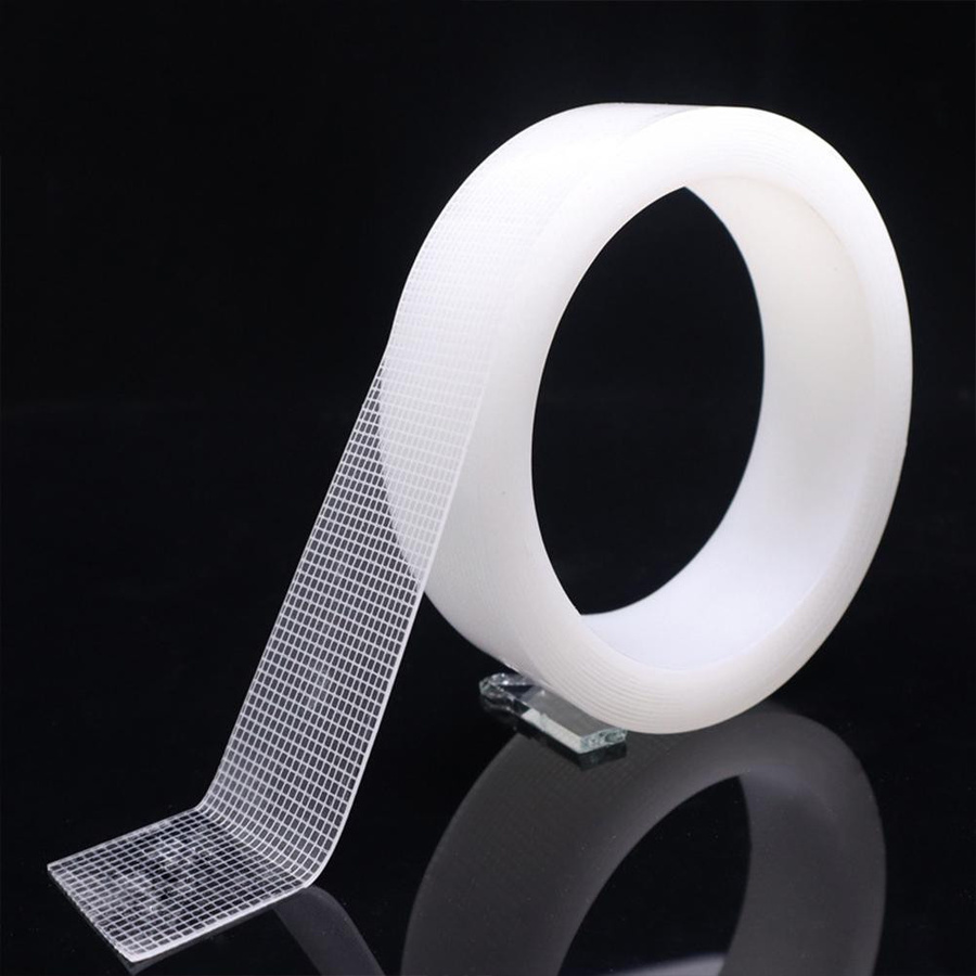LivingHousehold Nano-Gel doppelseitiges Klebeband, transparent, wasserdicht und entfernbar, Breite: 2 mm bis 20 mm, Länge: 1 m - Bild 6