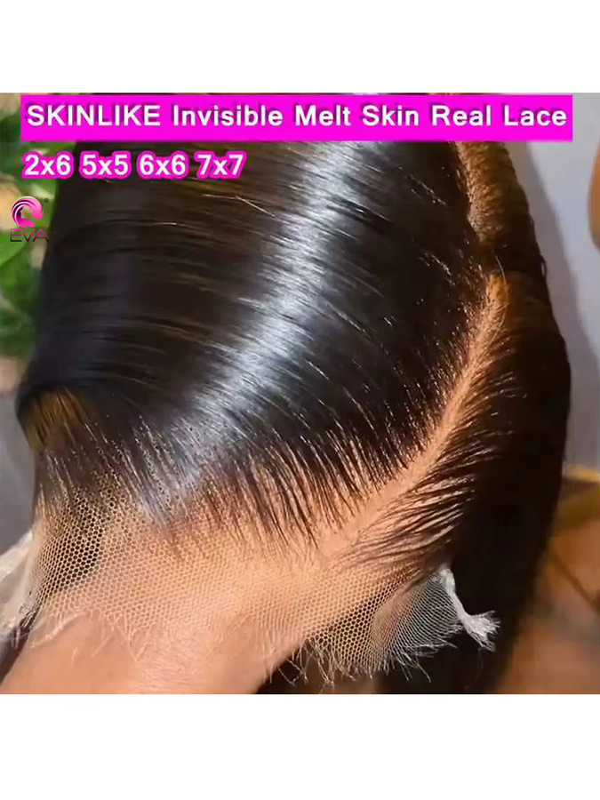 Eva Hair Echthaarverschlüsse, 13x4 und 13x6 HD-Spitze, vorgezupft - Bild 6