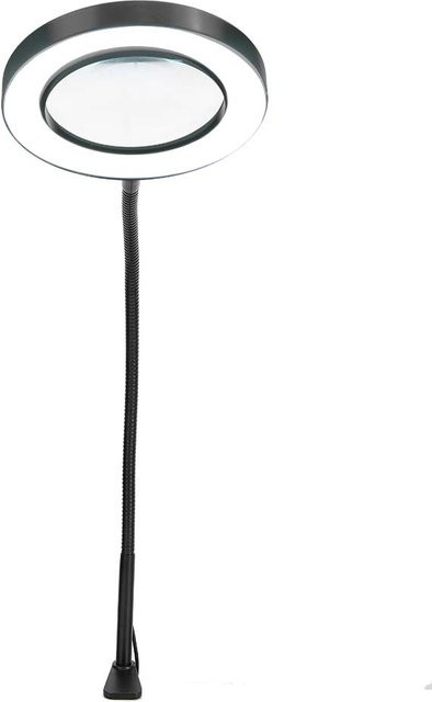 OutsideWorld Vergrößerungs-LED-Ringlicht mit USB-Anschluss, verstellbar, Schwarz - Bild 1