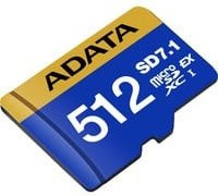 ADATA Premier Extreme microSDXC SD7.1 Speicherkarte mit 512 GB und V30 Geschwindigkeit - Bild 1