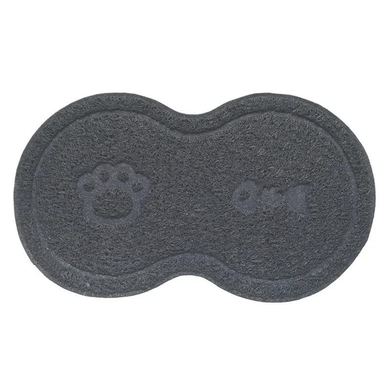 Rutschfeste Füttermatte in Wolkenform für Katzen und Hunde zur Unterlage von Näpfen und Schüsseln - Bild 1