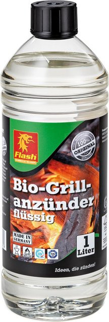 Flash Green Bio-Grillanzünder flüssig für Grillholzkohle - Bild 1