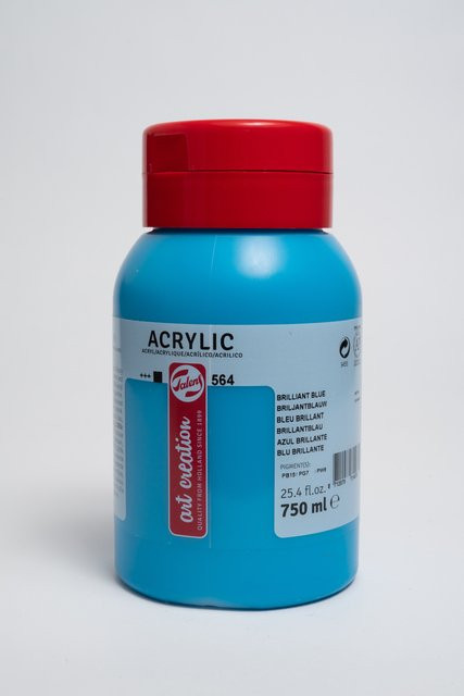 Talens Art Creation Acrylfarbe Brillantblau 750 ml - Bild 1