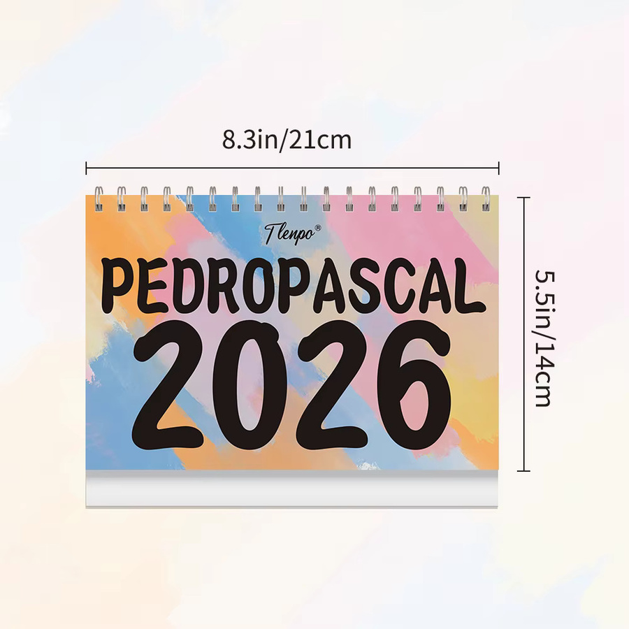 Pedro Pasca Tischkalender 2026 mit 12 einzigartigen Designs, Multicolor - Bild 1