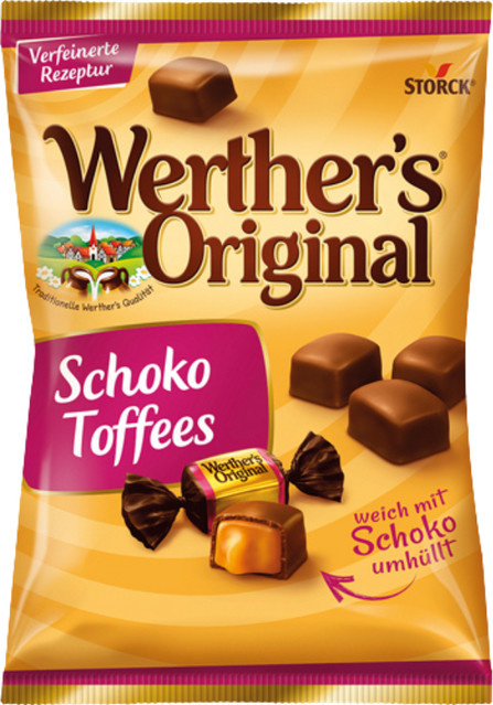Storck Werther's Original Schoko Toffees 180 g - Bild 1