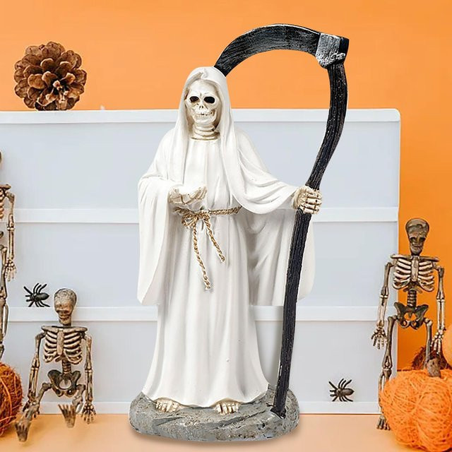 Yiran Furniture Schlagzeuger Skulptur als Desktop Ornament in Weiß - Bild 1