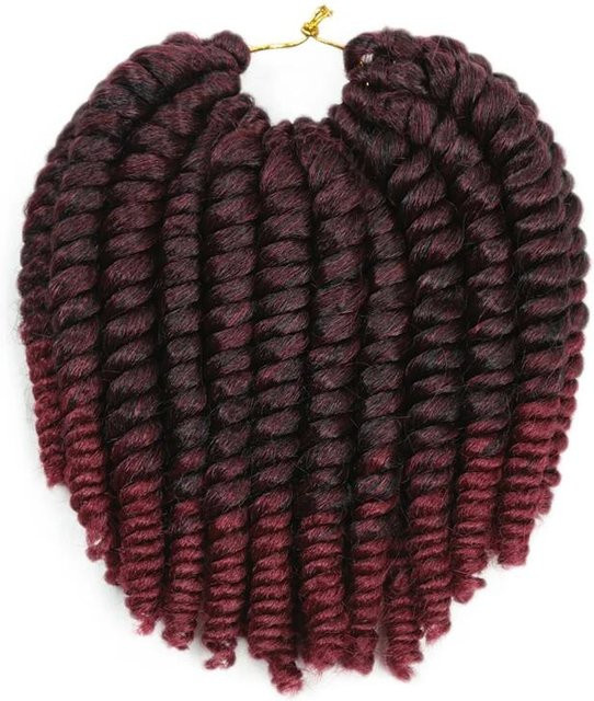 Yun Haar Havana Twist Häkelzöpfe, 35,56 cm, Schwarz, Unisex - Bild 1