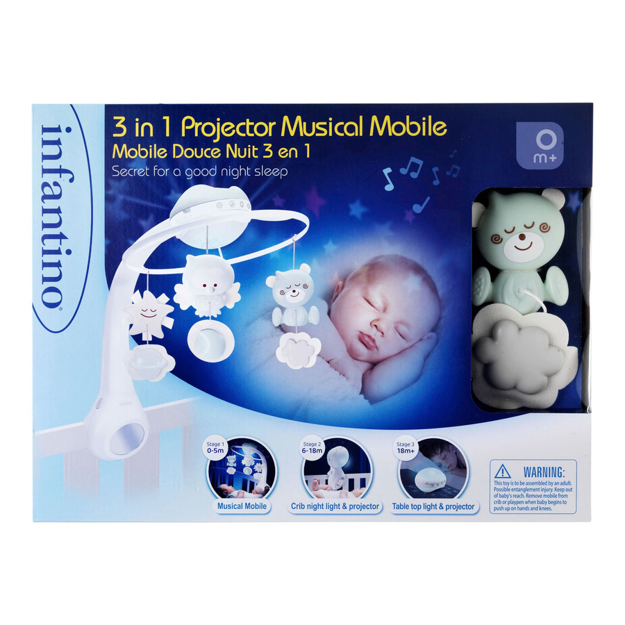 Infantino Musik-Mobile mit Projektor 3in1, ab 0 Jahre - Bild 3