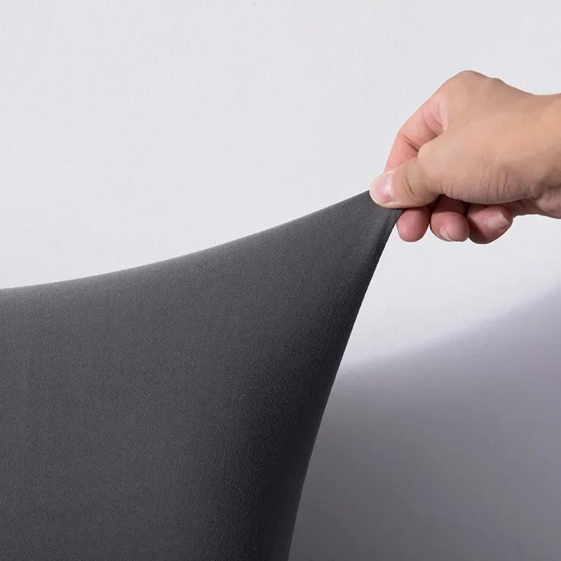 Stretch Arc Sitzbezug für Clubsessel mit Kissenbezug aus Polyester, Schwarz, 1 Set - Bild 2
