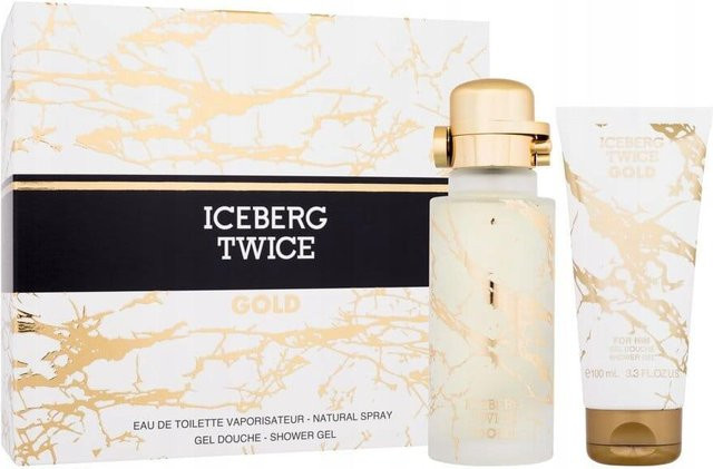 Eisberg Twice Gold Set, Eau de Toilette, 125 ml, Duschgel, 100 ml, Herren - Bild 1