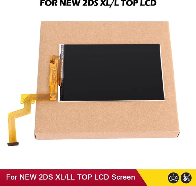 HeroAngel Ersatz LCD Bildschirm für Nintendo 2DS XL/LL in Schwarz - Bild 1