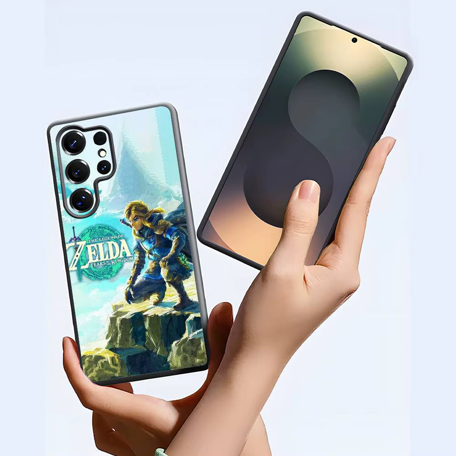 Retro Zelda Handyhülle für Samsung Galaxy S20 S21 S22 S23 S24 FE Plus Ultra in Multicolour aus weichem TPU - Bild 2