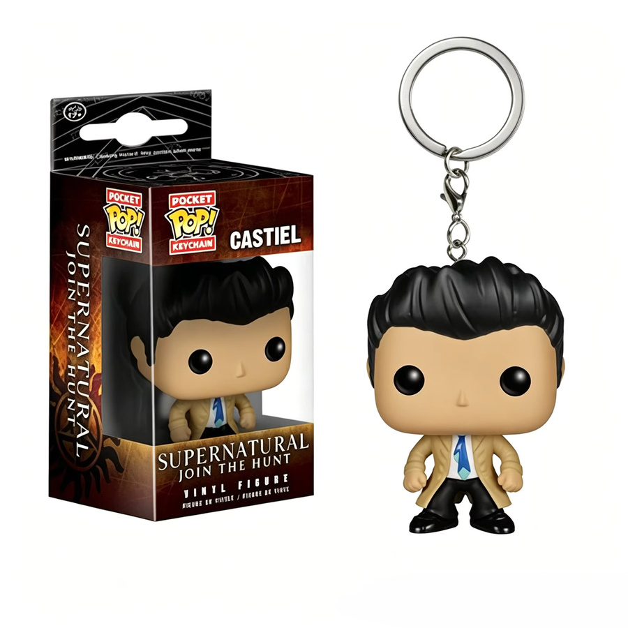 Funko Supernatural Castiel mit Flügel, Schlüsselanhänger, Vinyl-Figur - Bild 2