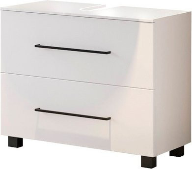 Waschbeckenunterschrank Luzern von HELD MÖBEL in Weiss, B/H/T: 70 x 54 x 35 cm - Bild 1
