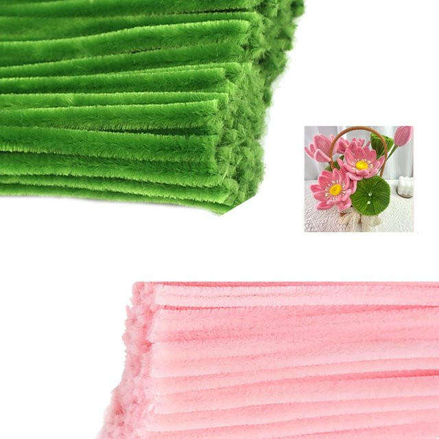 Nippon Collectibles Bastelsets Pfeifenreiniger, Bunt / Mehrfarbig, Rosa / Pink, 200-teiliges Set - Bild 1