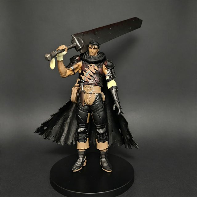 Bandai Berserk Guts Schwarzer Schwertkämpfer, Actionfigur, PVC-Modell - Bild 1