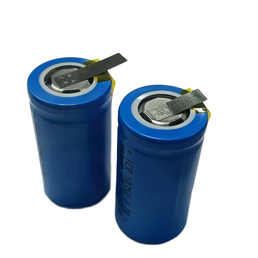 DOUBLEPOW 18350 Lithium-Ionen-Akku 3,7V 900mAh Blau, lötbarer wiederaufladbarer Akku für elektrische Zahnbürsten und Spielzeuge - Bild 3