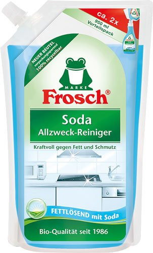 Frosch Soda Allzweckreiniger BIO Nachfüllbeutel, 950 ml - Bild 1