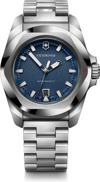 Victorinox Herrenuhr I.N.O.X., Quarz, Edelstahl, Blau, 41 mm, 20 ATM - Bild 1
