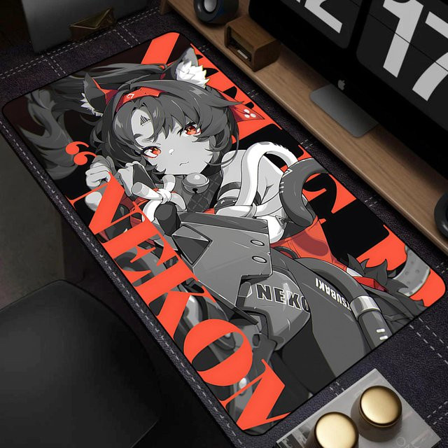 Zenless Zone Zero XXL-Mauspad mit HD-Druck Motiv Nicole Koleda Lycaon Ellen Corin Nekomiya Multicolor - Bild 1