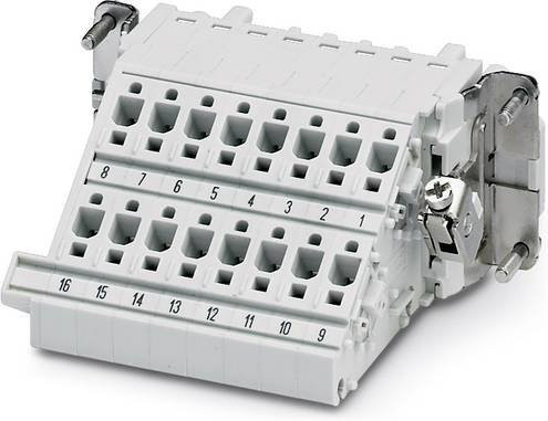 Phoenix Contact Klemmenadapter HC-B 16-A-DT-PEL-F in Weiß, 5 Stück - Bild 1