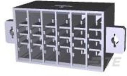 TE Connectivity Tray 1827691-2 Schwarz - Bild 1