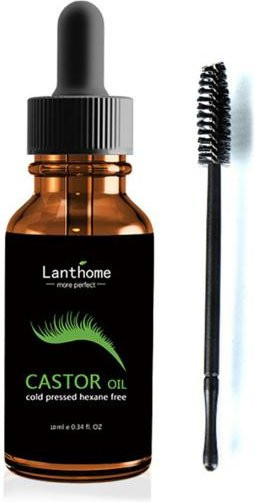 LANTHOME Rizinusöl-Wimpernverstärker, 10 ml, mit Vitamin E - Bild 1