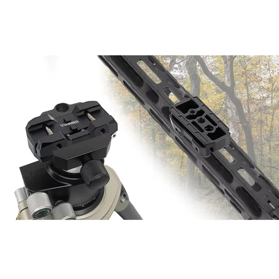 Arca-Swiss Adapter für Picatinny-Schienen in Schwarz - Bild 5