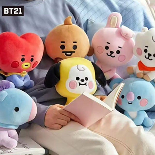 Bandai BT21 Plüschtier Cartoon-Tier, Bunt / Mehrfarbig - Bild 1