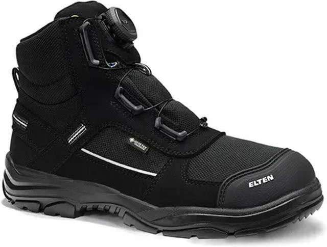 Elten Sicherheitsstiefel Matthew Pro Boa GTX Mid ESD S3 CI in Schwarz, Größe 42 - Bild 1