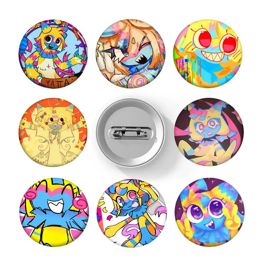 Y-Yatta Brosche, Anime Rundes Abzeichen, Anstecknadel - Bild 3