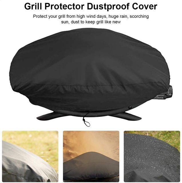 Weber Grillschutz Abdeckung für Q1000-Serie in Rot - Bild 1