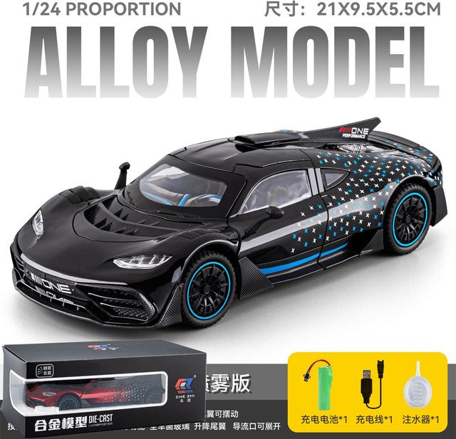 Mercedes Benz Amg One Hypercar, Modellauto, 1:24, Metall, ab 14 Jahren - Bild 1