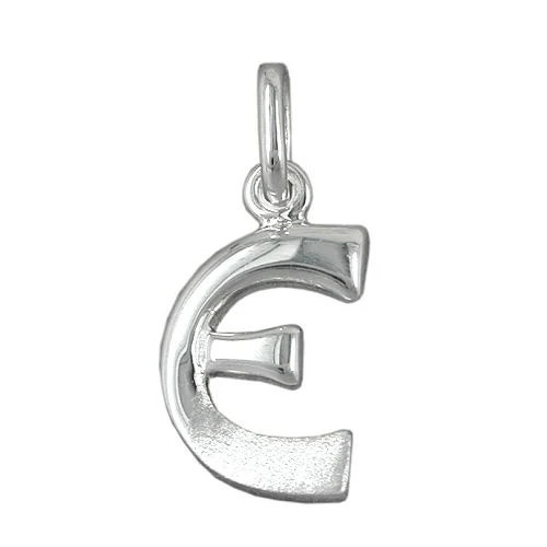 Colfem Anhänger Buchstabe E, 925 Silber, Unisex - Bild 1