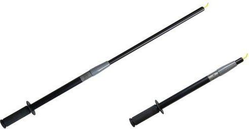 Electro PJP PerchTele Prüfspitze mit 4mm Buchse, CAT III 1000 V und CAT IV 600V, Schwarz-Grau - Bild 1