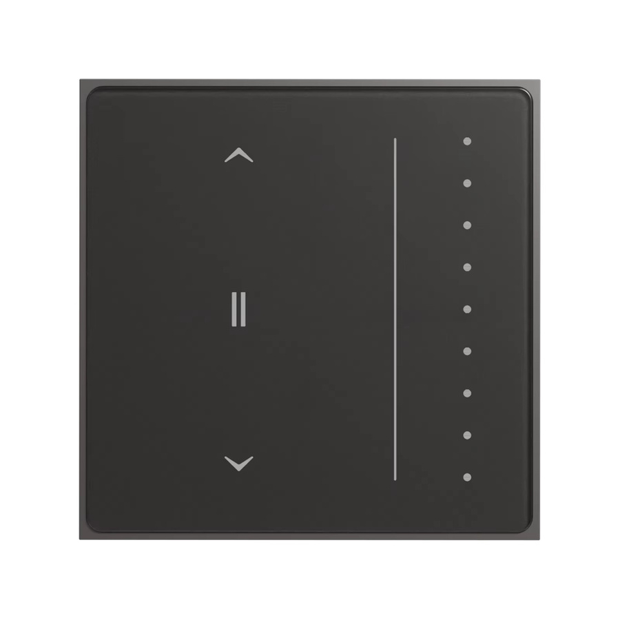 MOES Tuya Star Feather Series Zigbee Smart Vorhangschalter mit Blendschutz-Touchpanel und fließender Hintergrundbeleuchtung in Weiß, kompatibel mit Alexa und Google Home - Bild 5