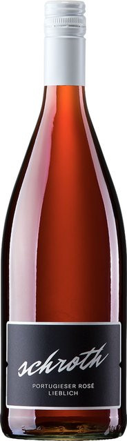 Schroth Roséwein Portugieser 2024, Pfalz, halbsüß, 1,0 l - Bild 1
