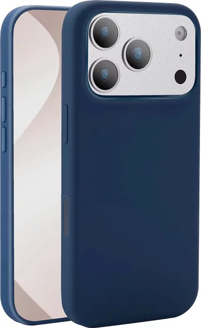 Shockguard Silikon-Schutzhülle für iPhone 17 Pro Max in Dunkelblau (Midnight Blue) - Bild 1